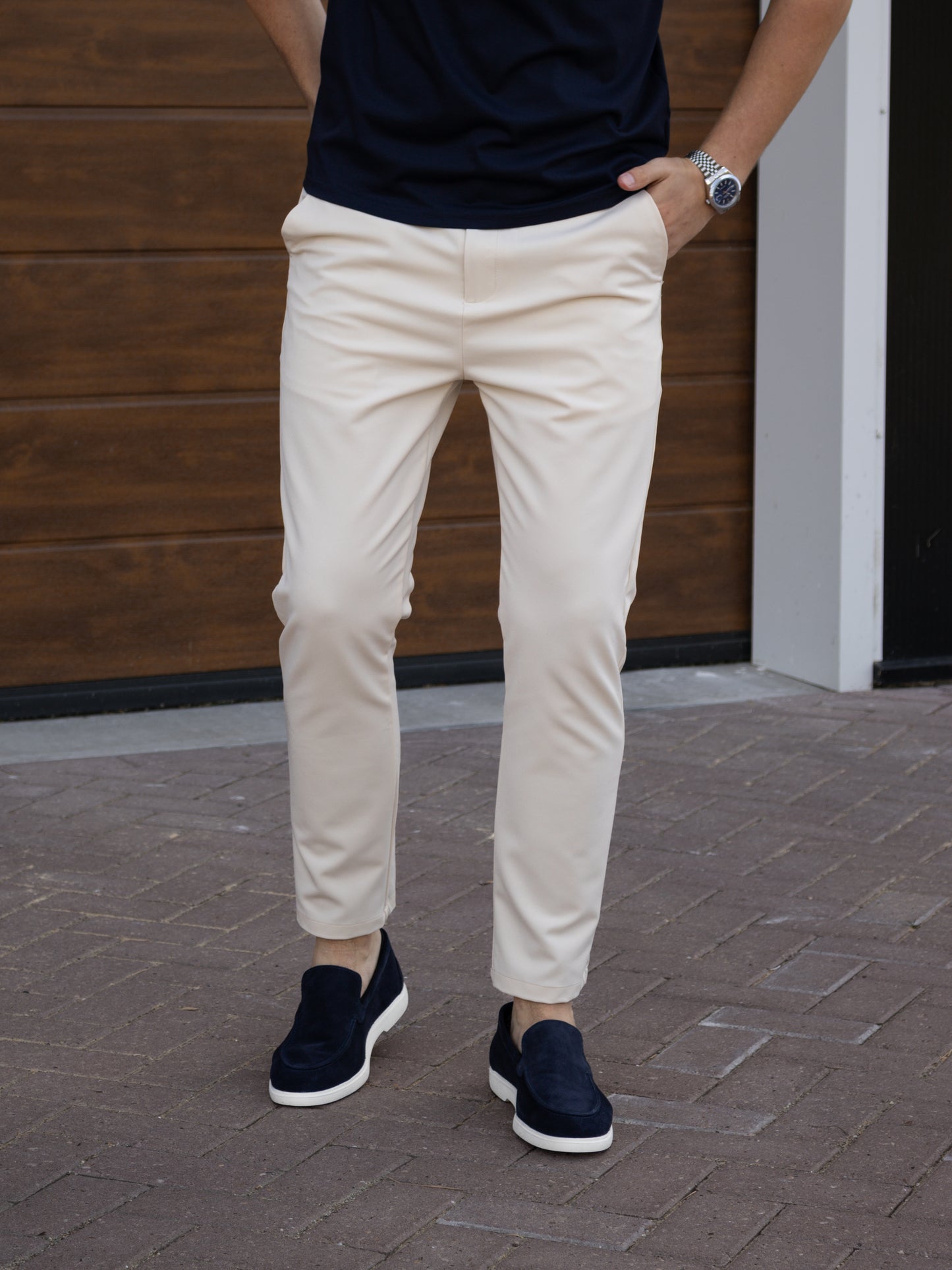 The Maurizio Trousers - Beige
