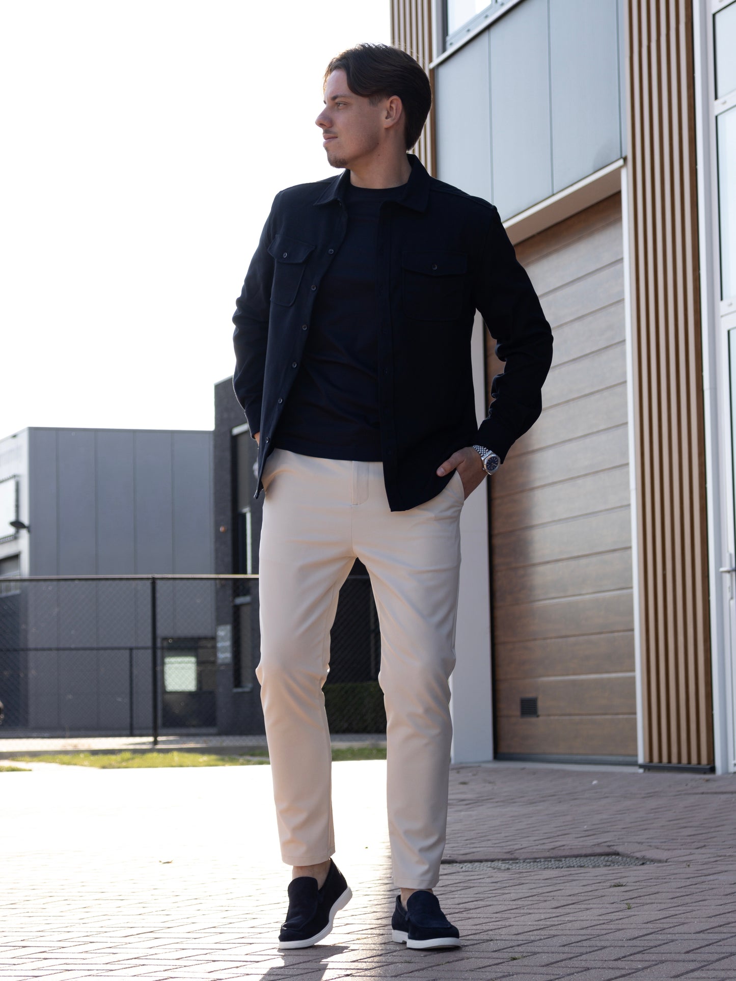 The Maurizio Trousers - Beige