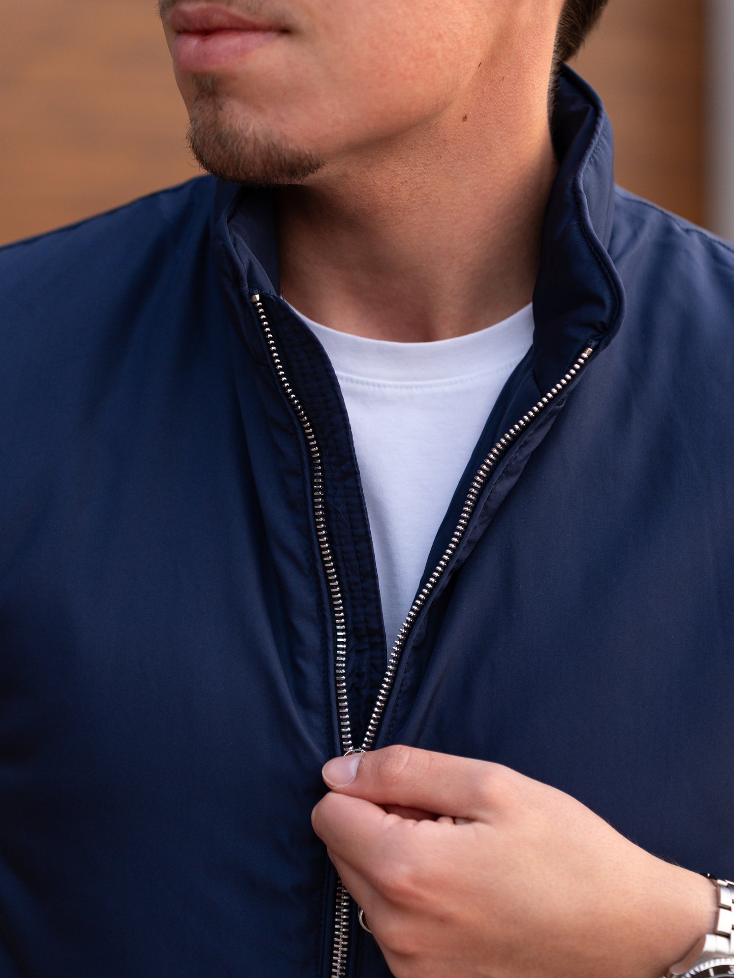 The Romano Bodywarmer - Dark Blue