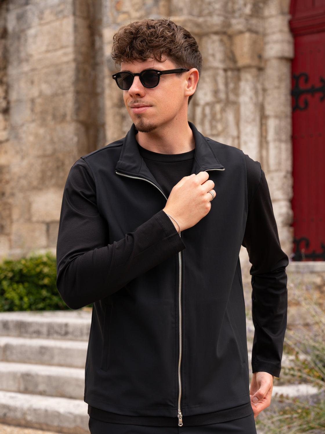 Tech Gilet - Black