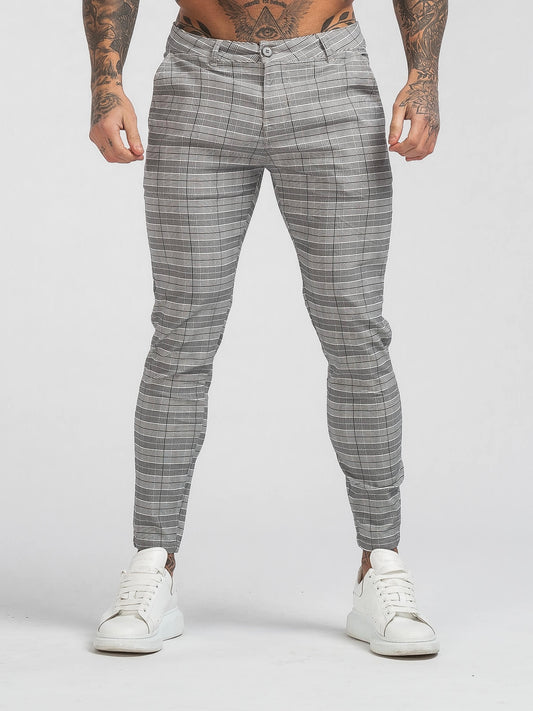 THE LUCIANO TROUSERS - LIGHT GREY