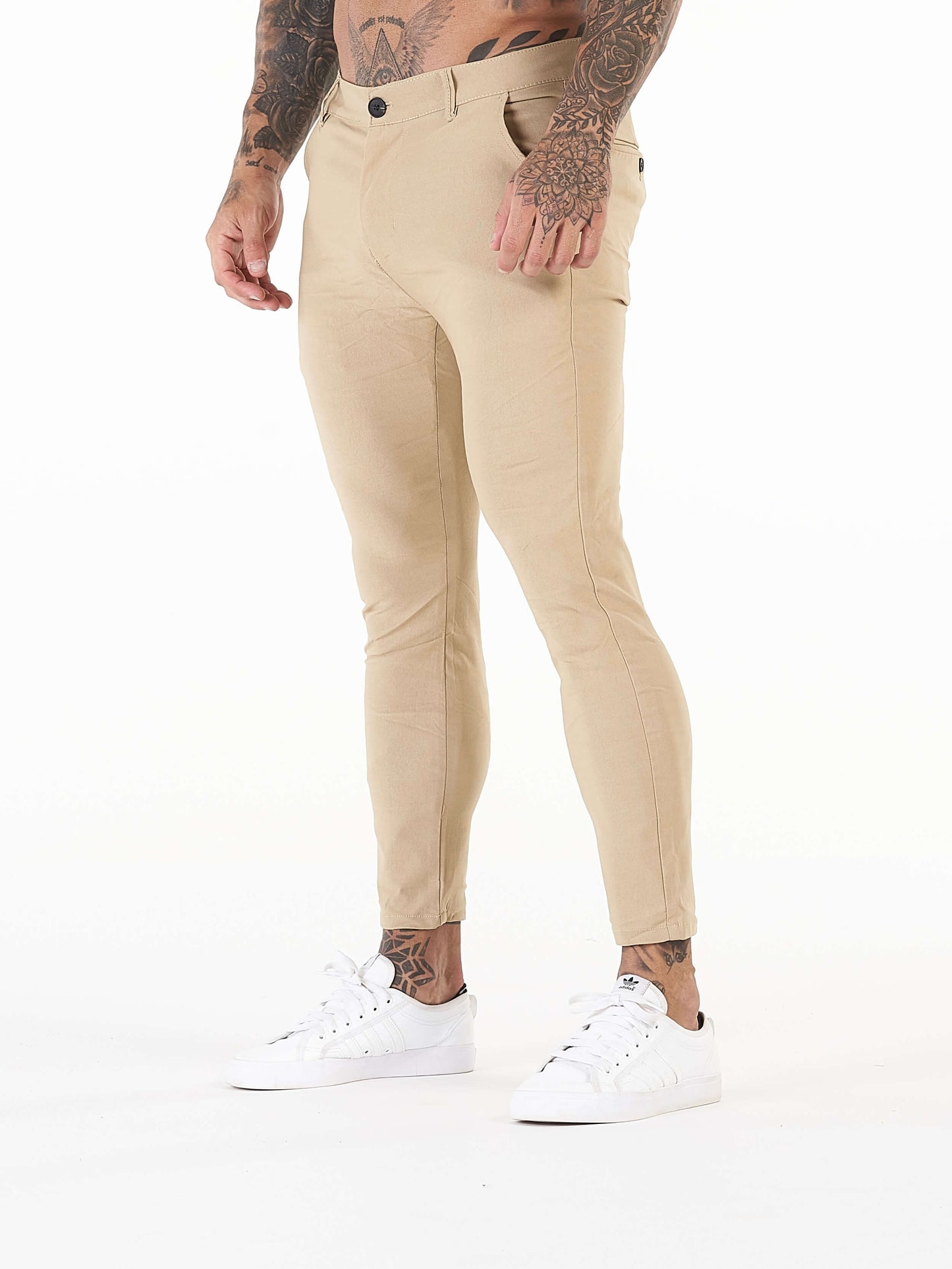 Stylish Michèllo jeans trousers and shorts in various sizes, colors, and styles for men, including class, ripped designs, and summer shorts.