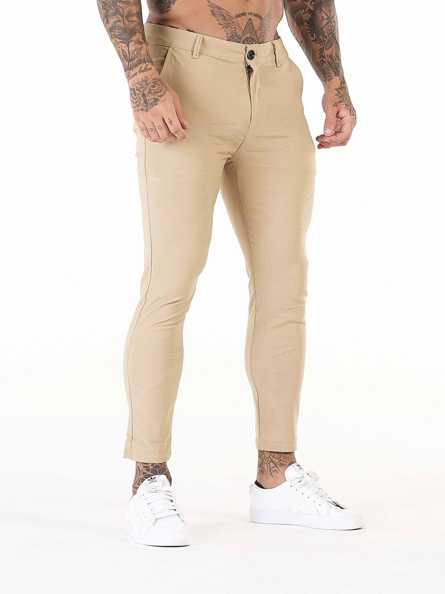 Stylish Michèllo jeans trousers and shorts in various sizes, colors, and styles for men, including class, ripped designs, and summer shorts.