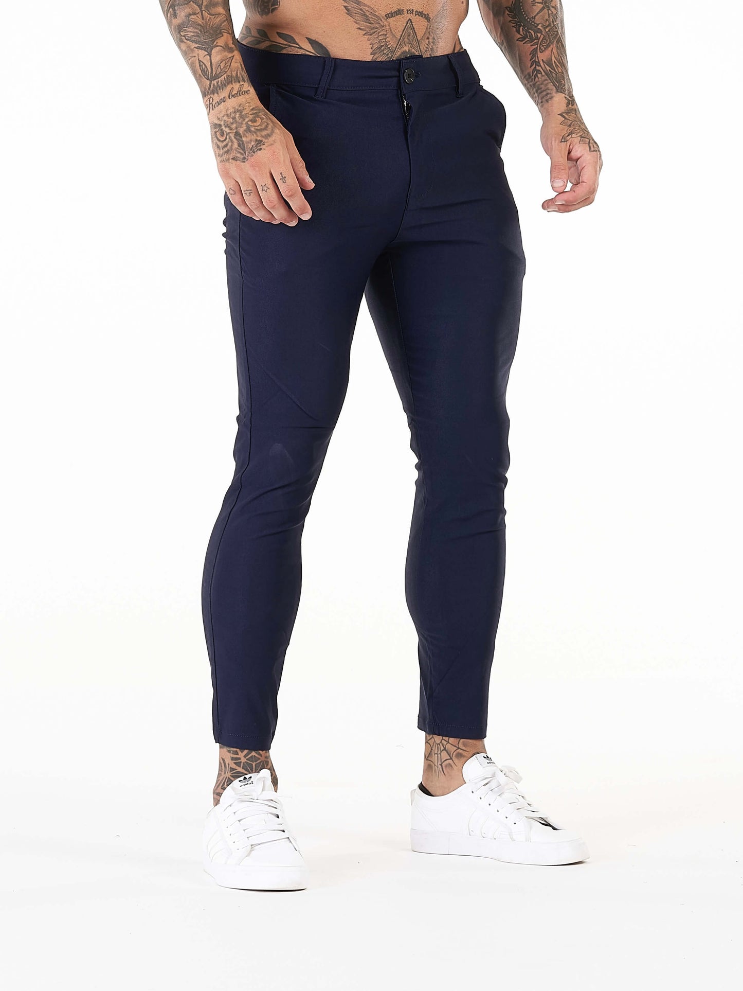 Stylish Michèllo jeans trousers and shorts in various sizes, colors, and styles for men, including class, ripped designs, and summer shorts.