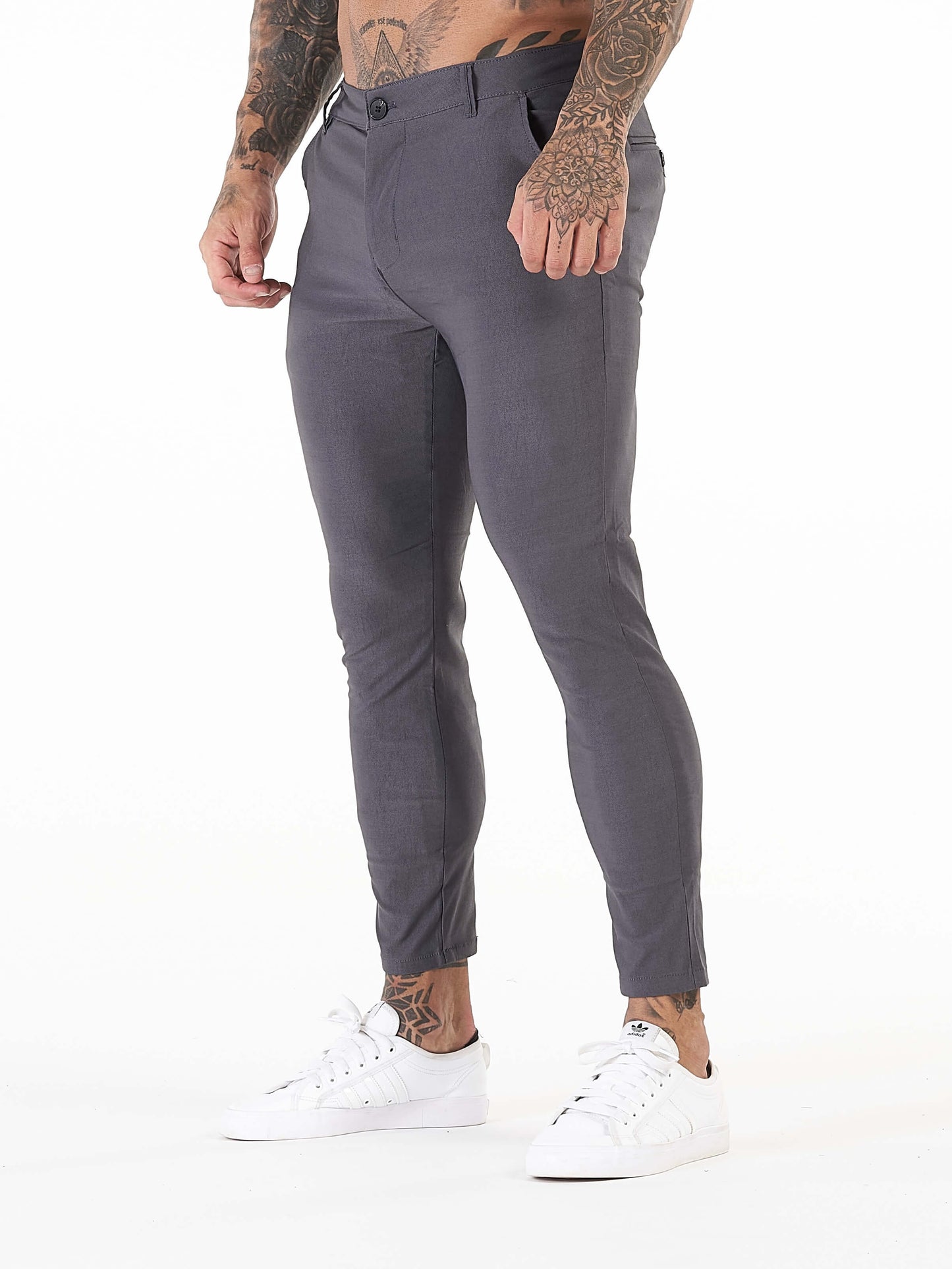 Stylish Michèllo jeans trousers and shorts in various sizes, colors, and styles for men, including class, ripped designs, and summer shorts.