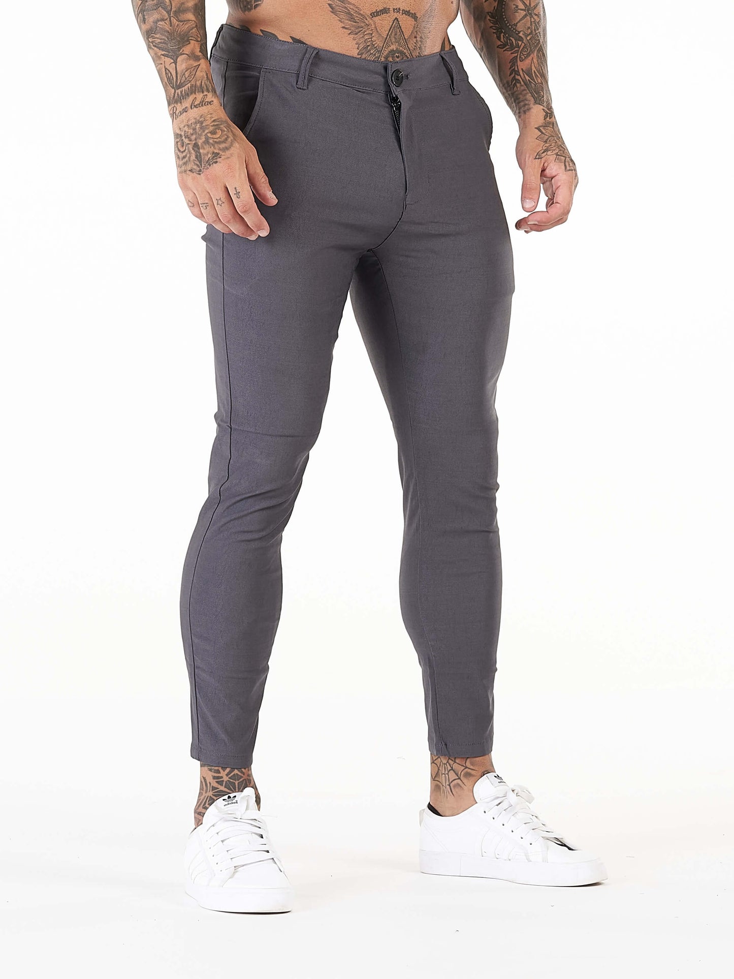 Stylish Michèllo jeans trousers and shorts in various sizes, colors, and styles for men, including class, ripped designs, and summer shorts.