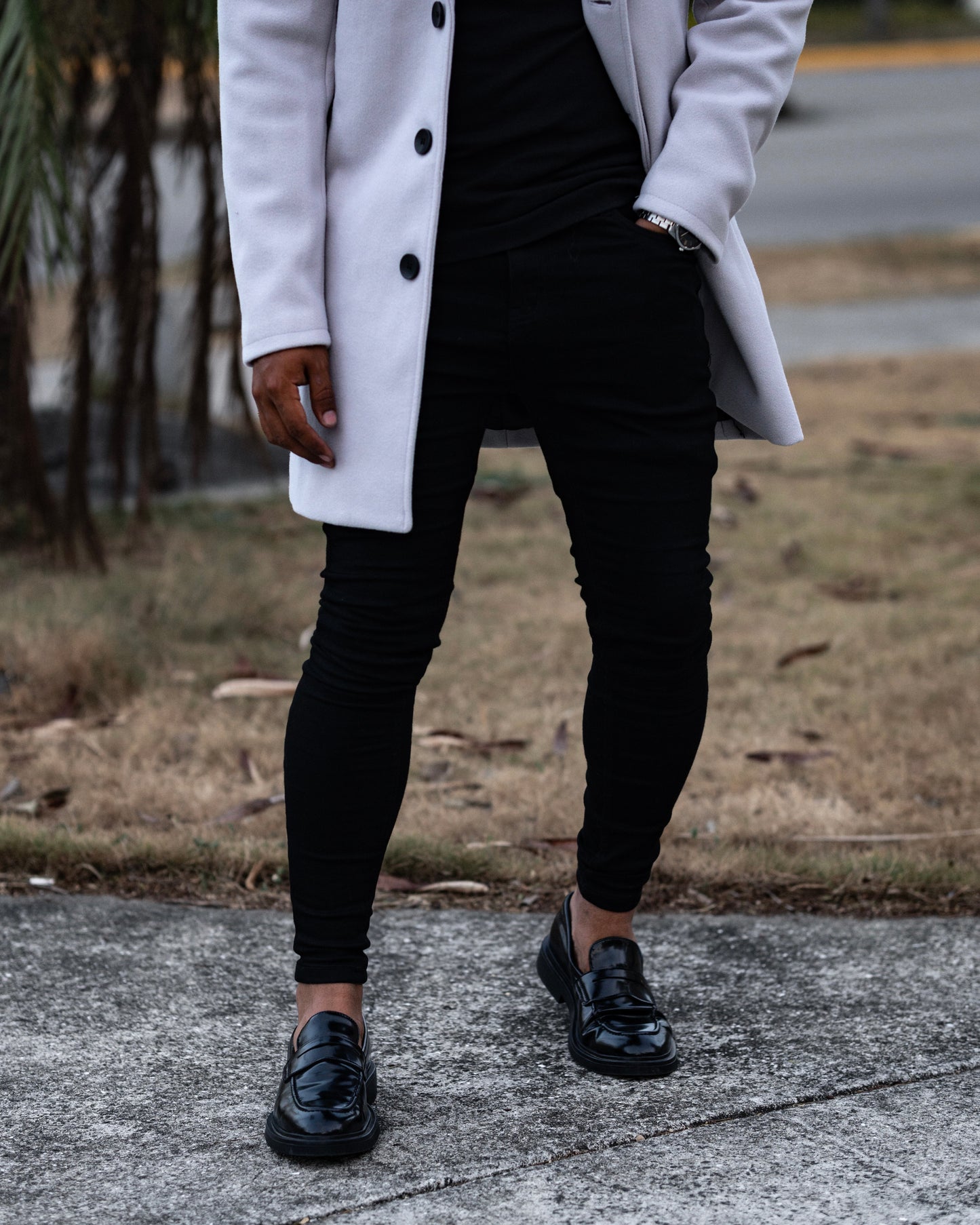 THE LUCENTE JEANS - BLACK
