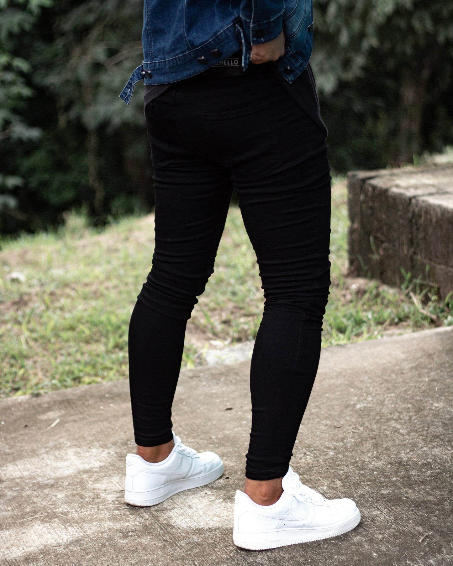 THE LUCENTE JEANS - BLACK