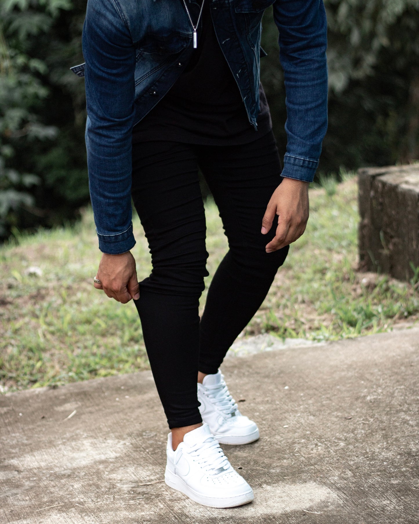 THE LUCENTE JEANS - BLACK