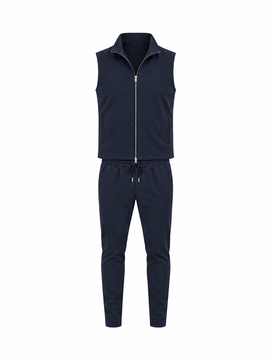 Tech Gilet Suit - Dark Blue