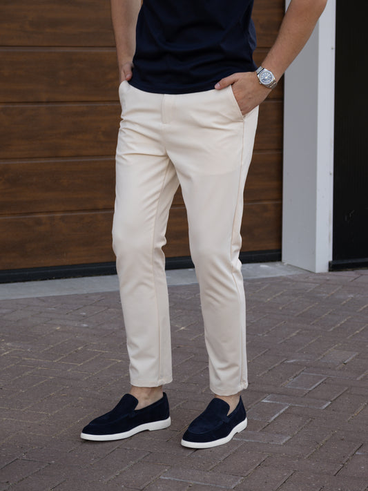 The Maurizio Trousers - Beige