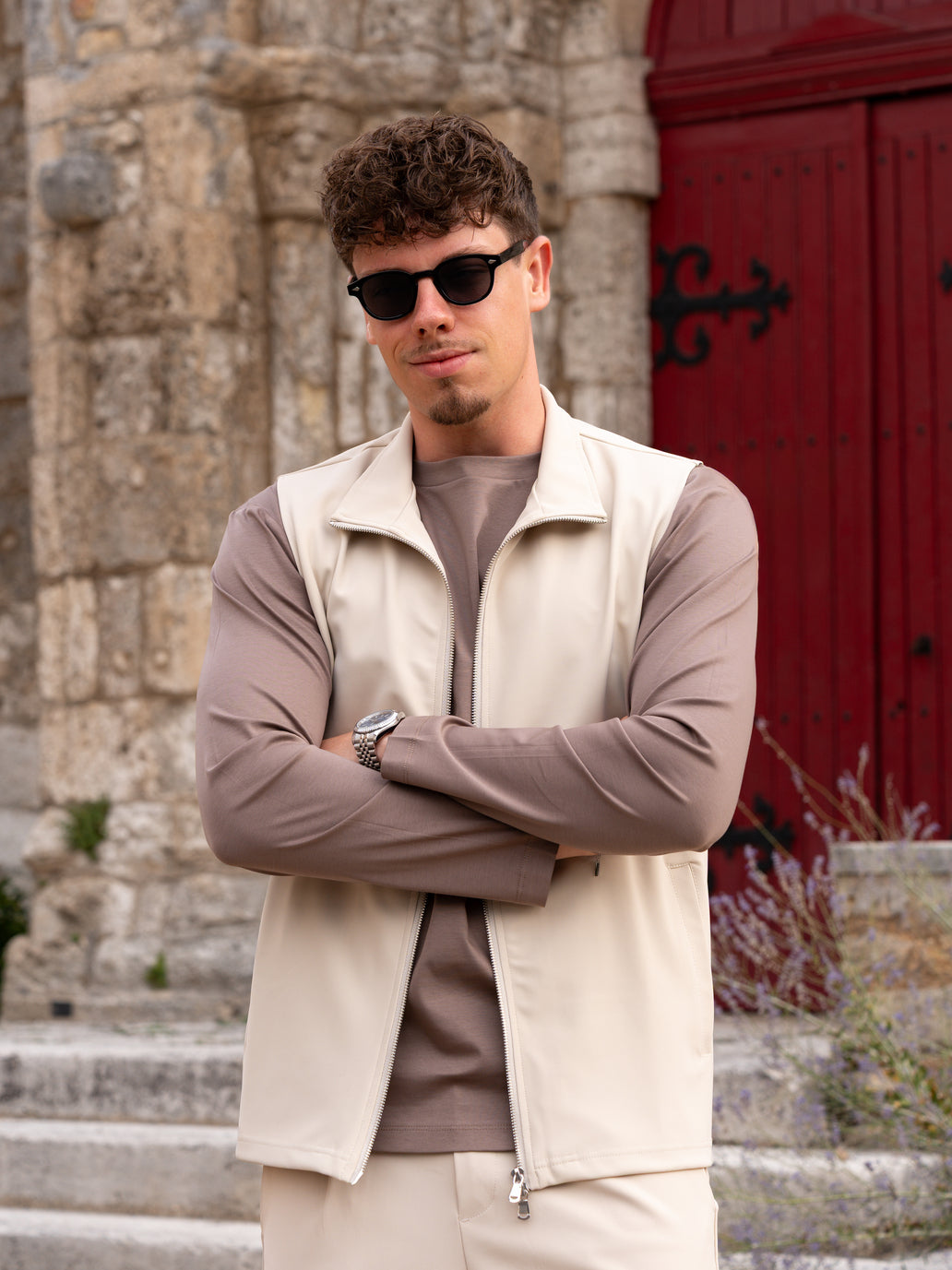 Tech Gilet - Beige