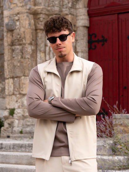 Tech Gilet - Beige