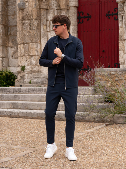 Tech Gilet Suit - Dark Blue