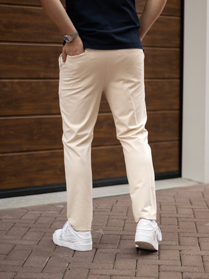 The Maurizio Trousers - Beige