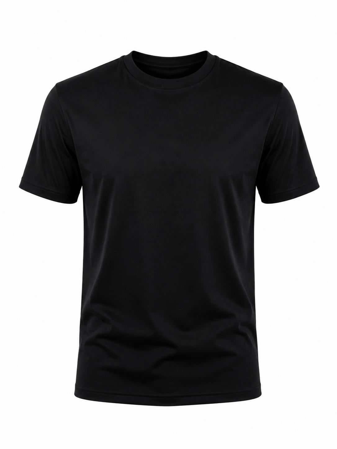 The Mercerised T-Shirt - Black
