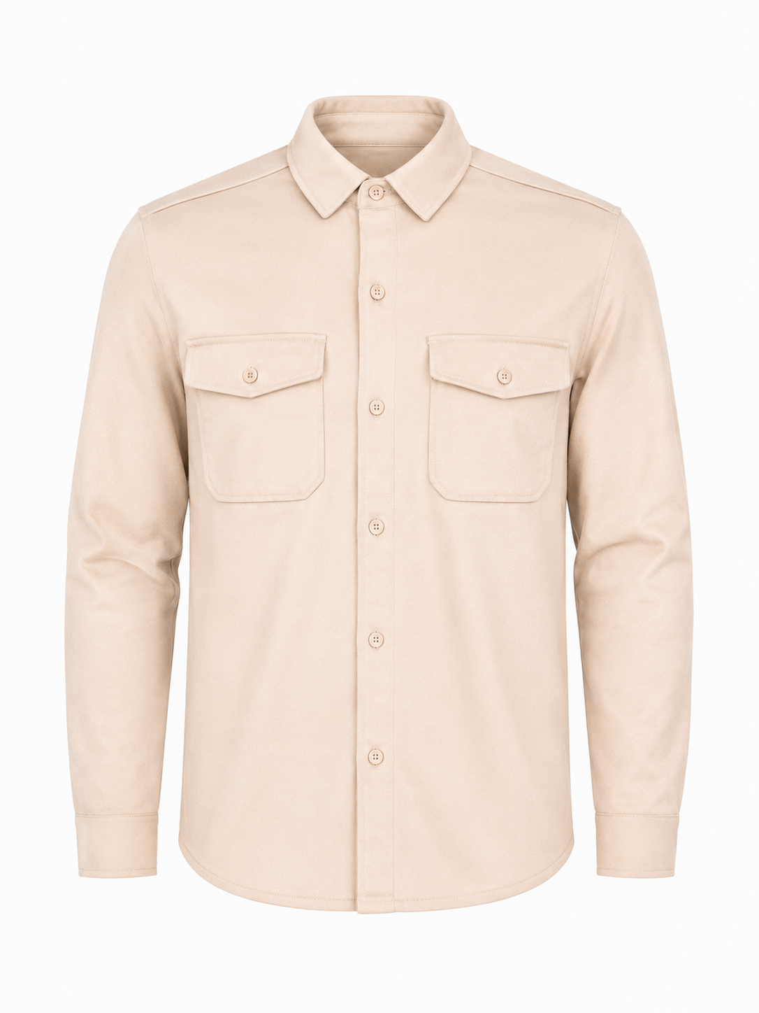 The Milano Overshirt - Beige
