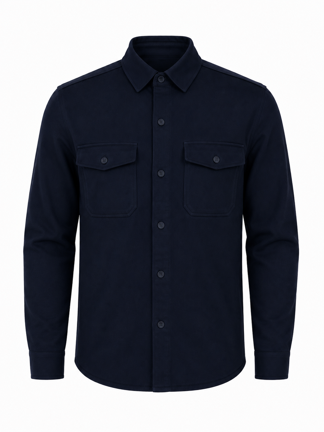 The Milano Overshirt - Dark Blue